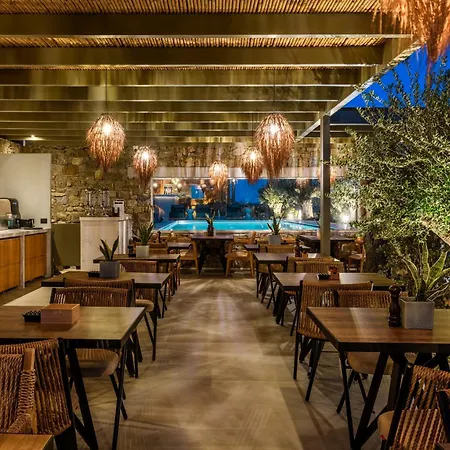 酒店 Panormos Bay Luxury